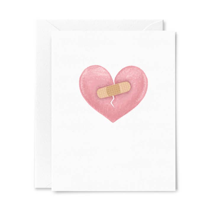 Cœur Brisé | Carte de Condoléances pour la vente par The Pretty Pink Studio