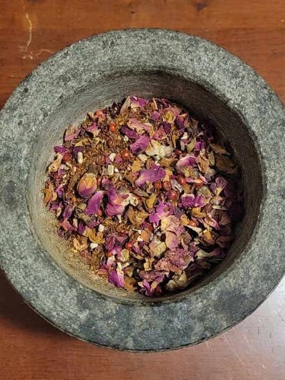 Cupid's Arrow Loose Leaf Tea for wholesale by The Healing Crone Apothecary & Wellness Center