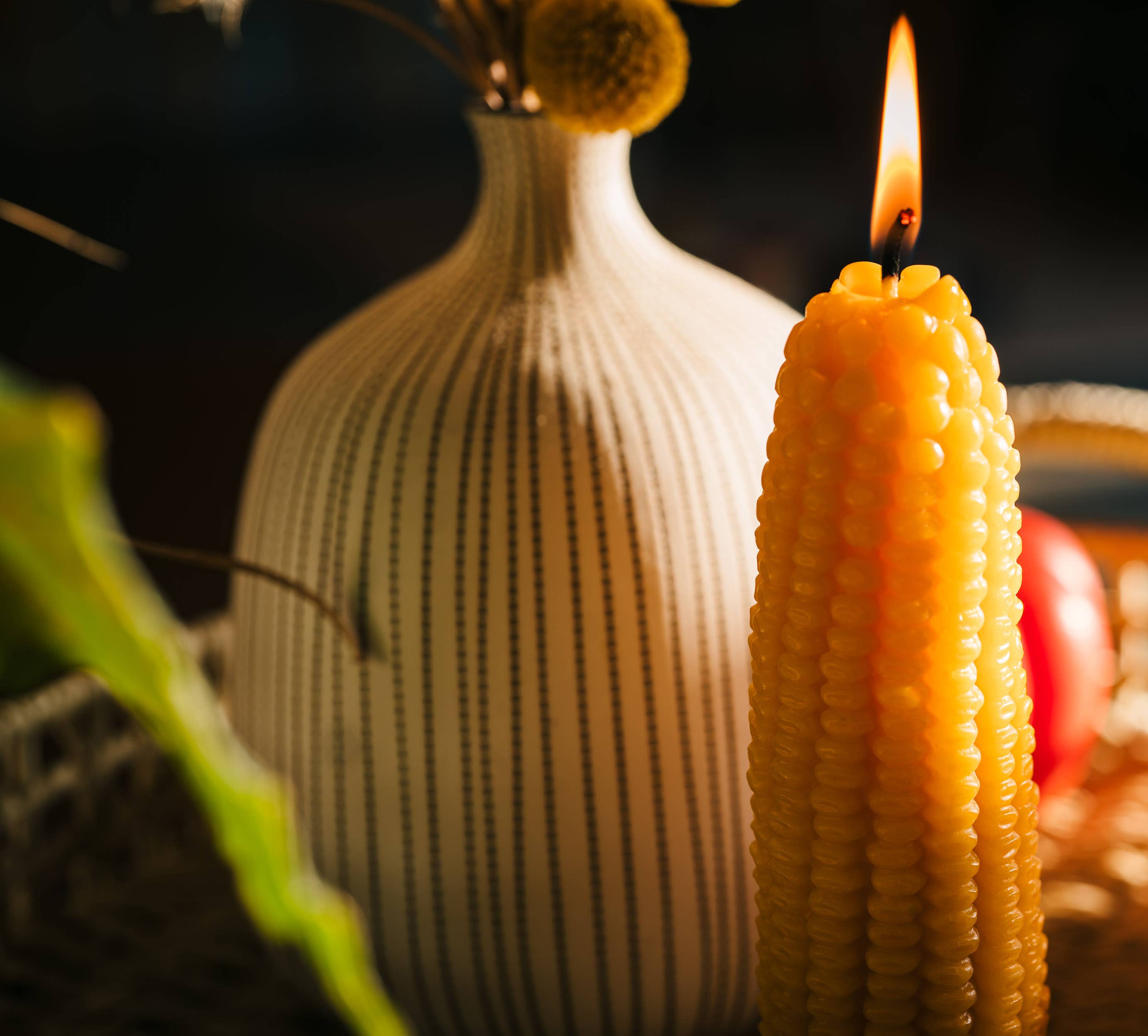 Sunbeam Candles, Inc - Wholesale Novelty Candle - Beeswax Corn Cob2