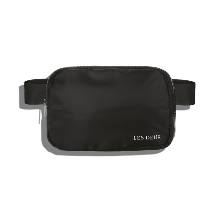 Mala a tiracolo preta de 1L por atacado de Les Deux