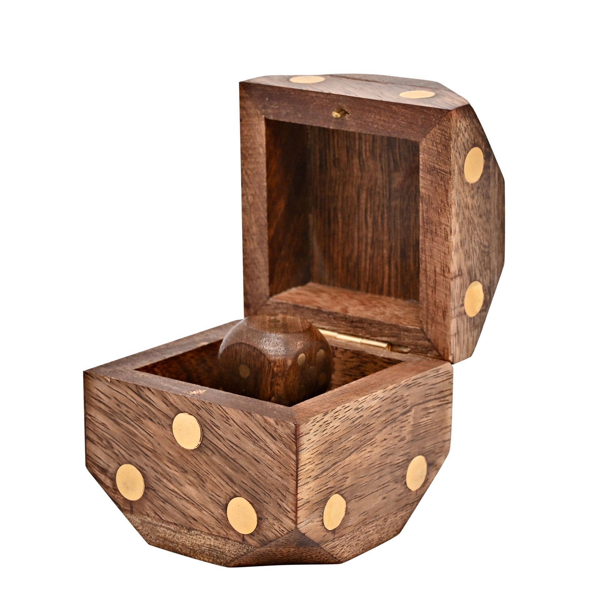 WIDDOP and Co. - Wholesale Board Game - Harvey Makin Wooden Dice Box with 5 Dice2