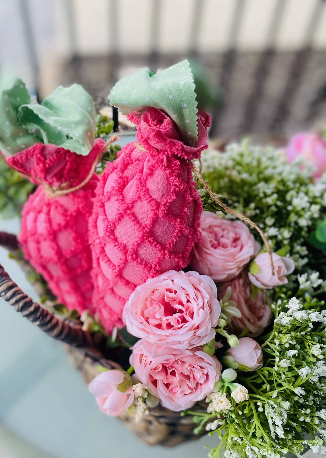 A Gnome on the Roam - Wholesale Ornament - Handmade Large Fabric Carrots - 10 Inch Decorative11