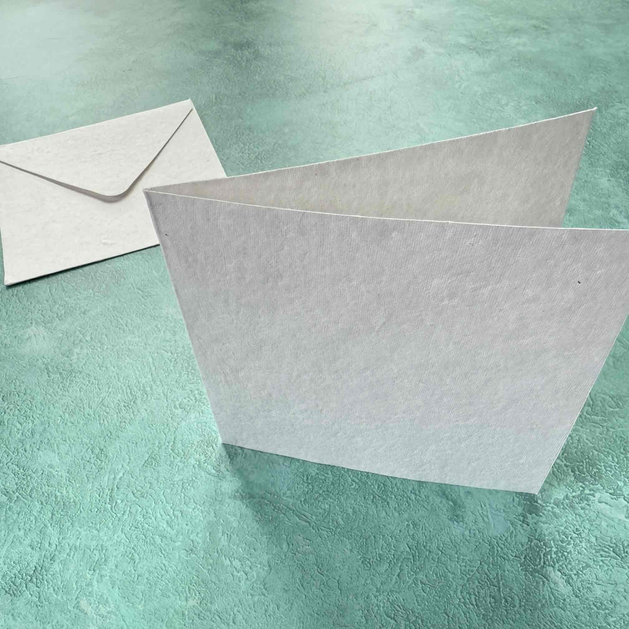 The Natural Paper Company - Vendita all'ingrosso Set di cartoleria/cancelleria - Carte e buste in cotone fatto a mano - Set di 53