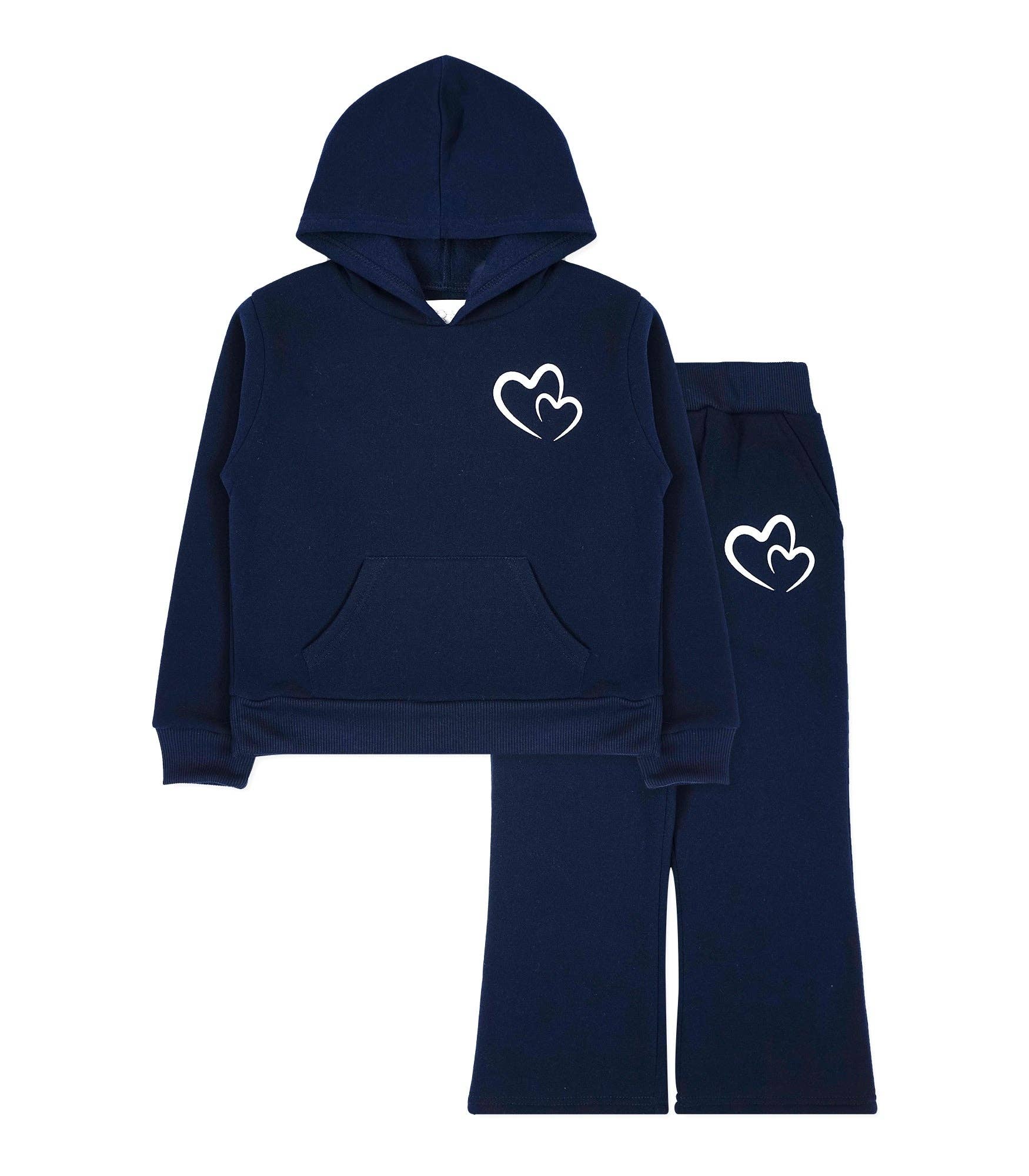 Chase USA International - Wholesale Top & Pant Set - Kids - Girls’ 2PC Fleece Set #N272