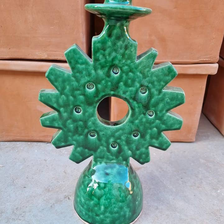 libitiishop - Wholesale Candle holder - Moroccan Tamegroute candlestick4
