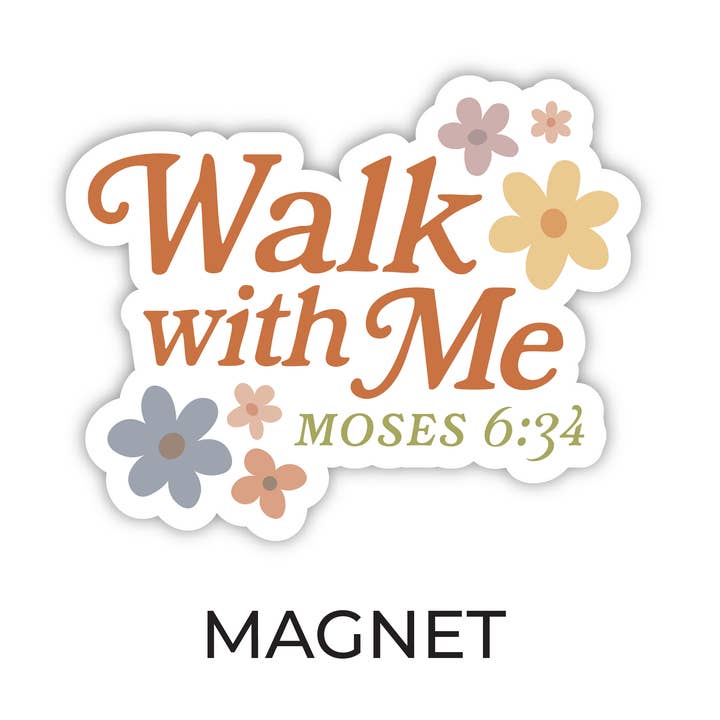 2026 Youth Theme Magnet, Walk with Me Magnet for wholesale by JasmineTreeDesign