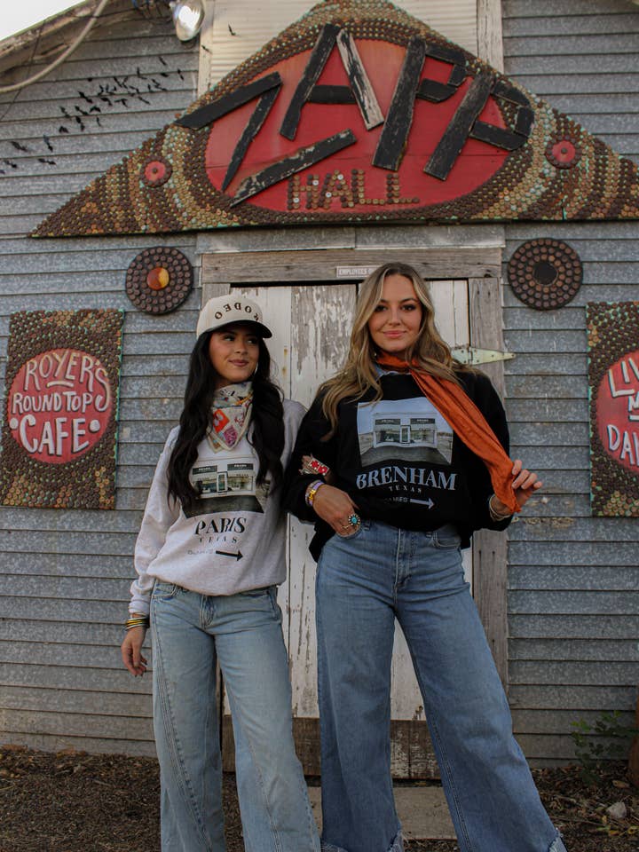 MILES NAAR MARFA T-SHIRT | RONDE HALS voor wholesale door Summer Tees