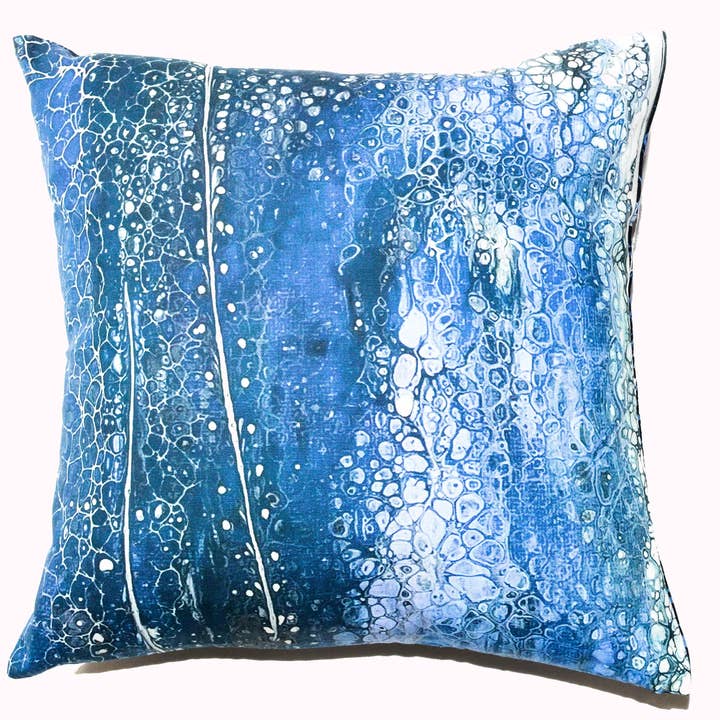 Coussin carré Cascata pour la vente par Fili New York