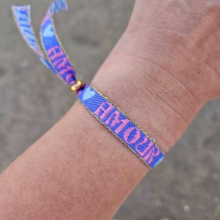 Bandarmband Amour lavendel för wholesale av Ibiza Boutique