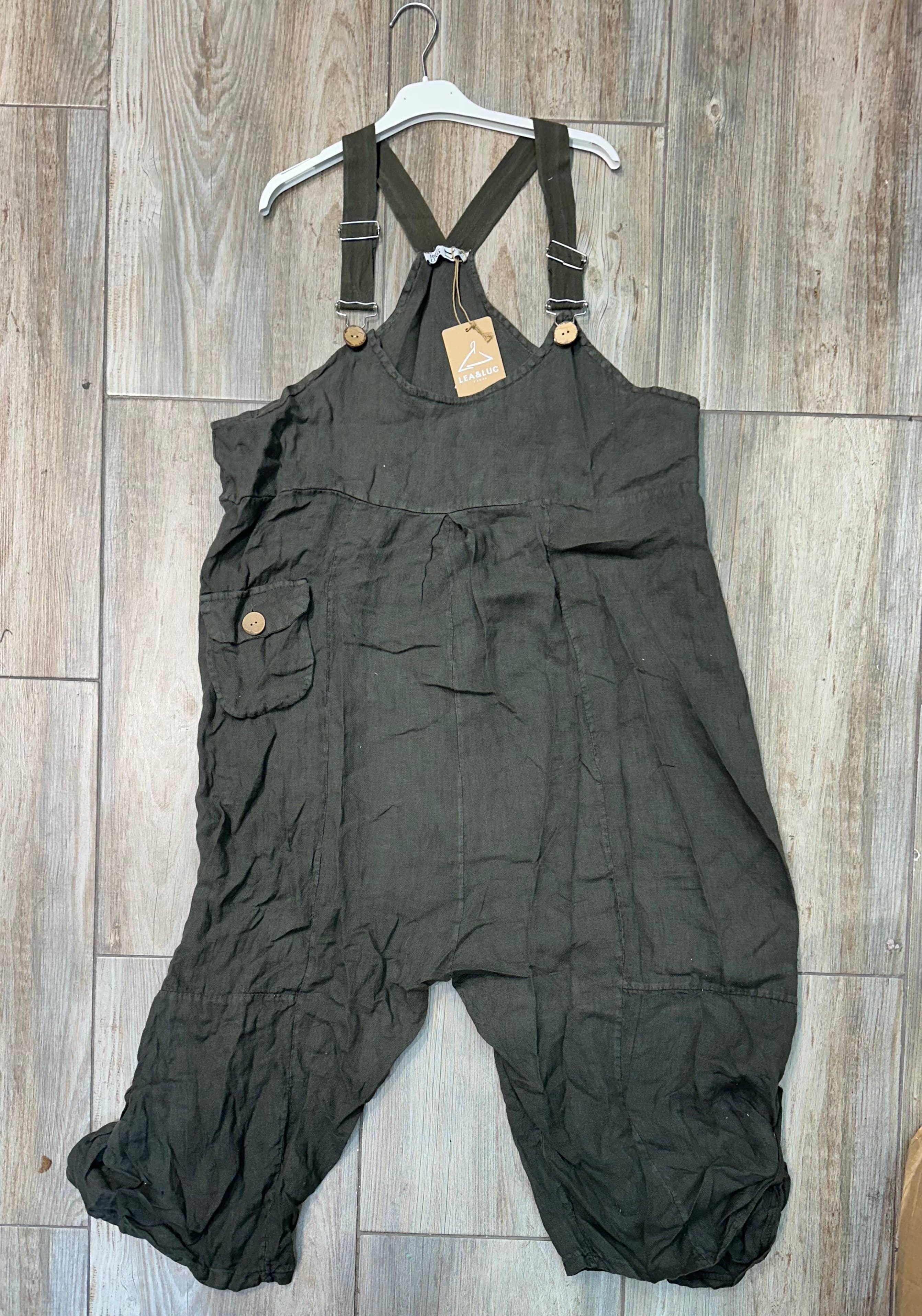LÉA & LUC - Wholesale Overalls - Women's - 100% linen jumpsuit REF. 7222920