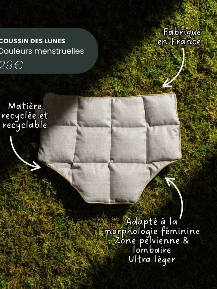 Moon Cushion - Menstrual Pain for wholesale by Les sorcières du lac