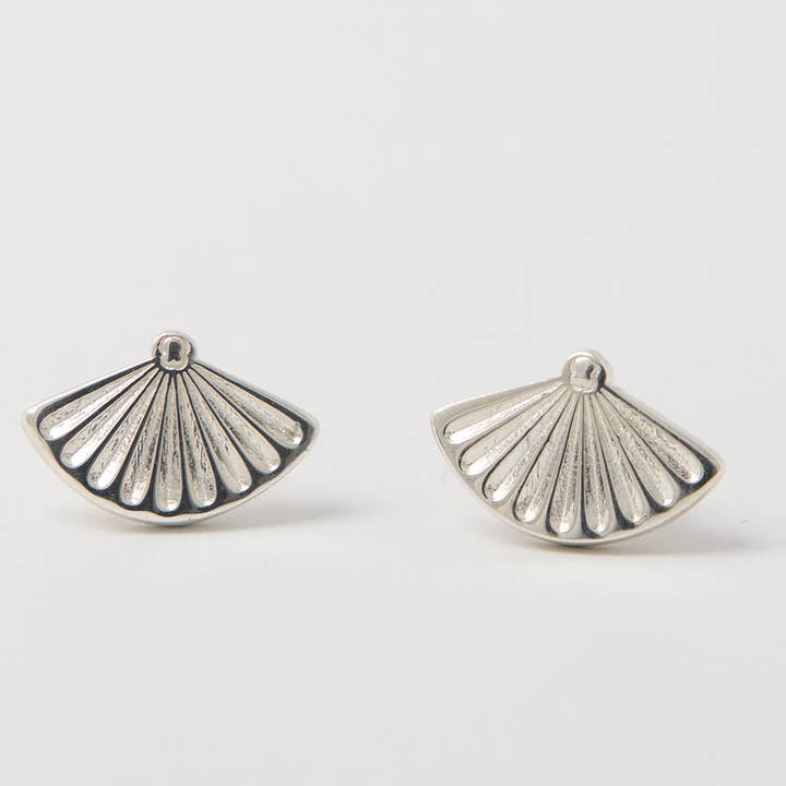 Miffy Fan Stud Earrings (Sterling Silver) for wholesale by LICENSED TO CHARM