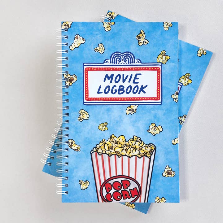 Movie Logbook | Journal for Tracking Movies for wholesale by Artful Pixels