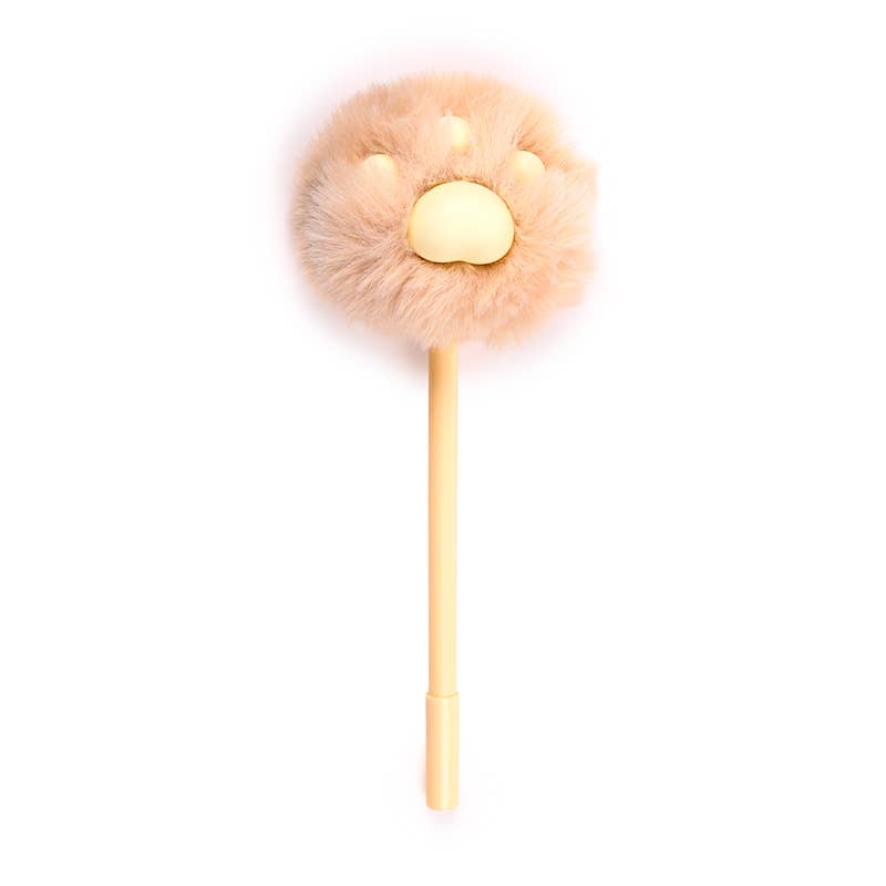 Puckator Ltd – wholesale Pen – Beans & Co Cats Fine Tip Pom Pom Pen with Fluffy Paw Topper4