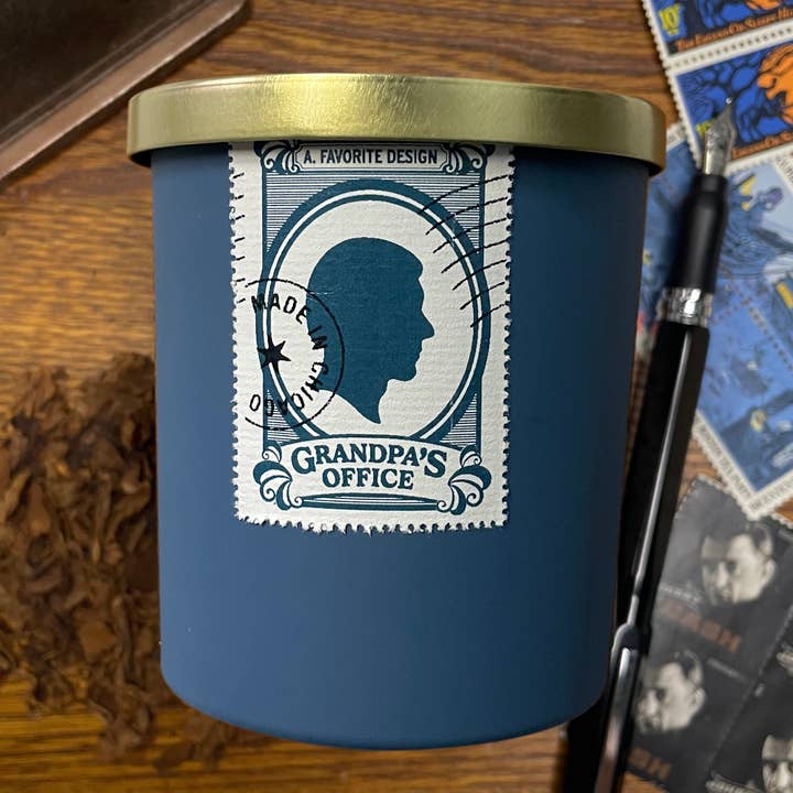 lettere dell'ufficio del nonno candela di soia e cocco per la vendita all'ingrosso da parte di a. favorite design