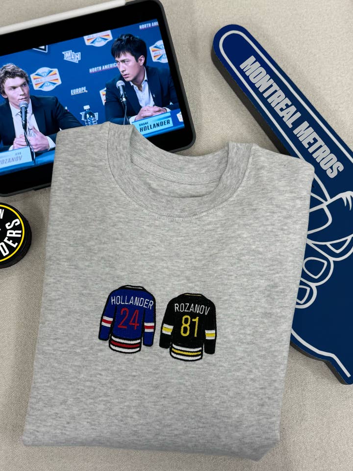 Hollander & Rozanov Jerseys for wholesale by N Embroideries