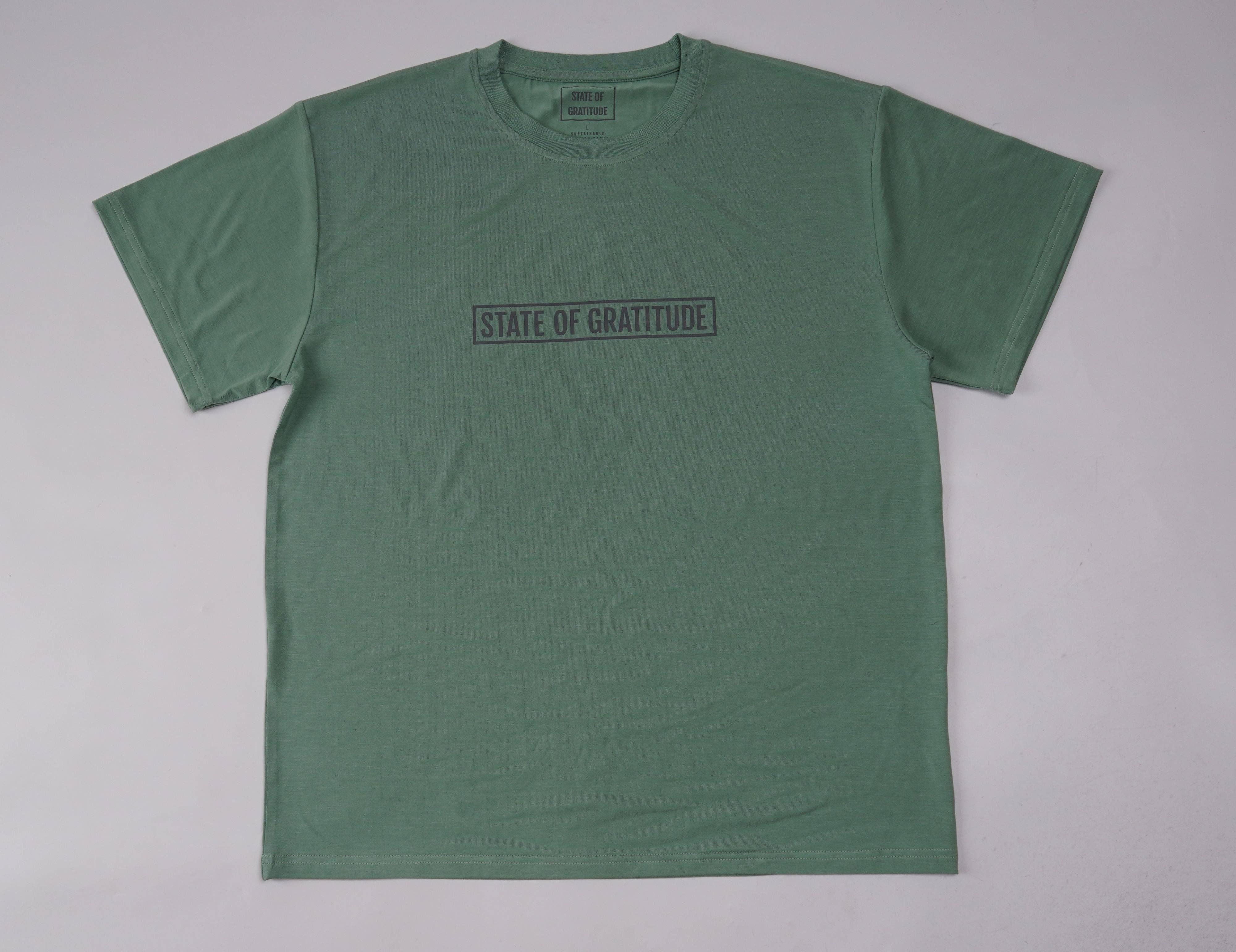 State of Gratitude – wholesale Screen printed t-shirt – Men′s – The Bamboo Tee (Washed/Dyed)25