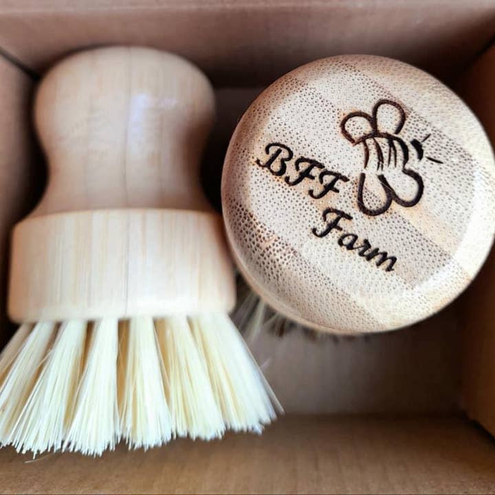 ecojiko - Wholesale Cleaning Brush - Customised Pot Scrubbers (pair) - YOUR LOGO