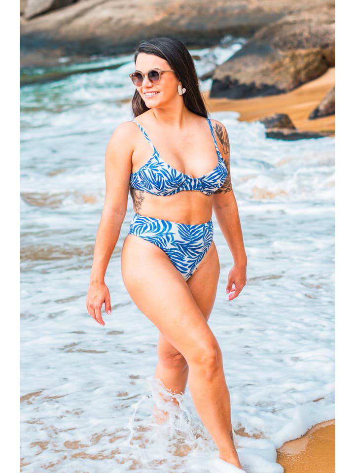 L'ACQUARELLA - Wholesale Swim Bottoms - Women's - Tropicália Hot Pants Briefs3