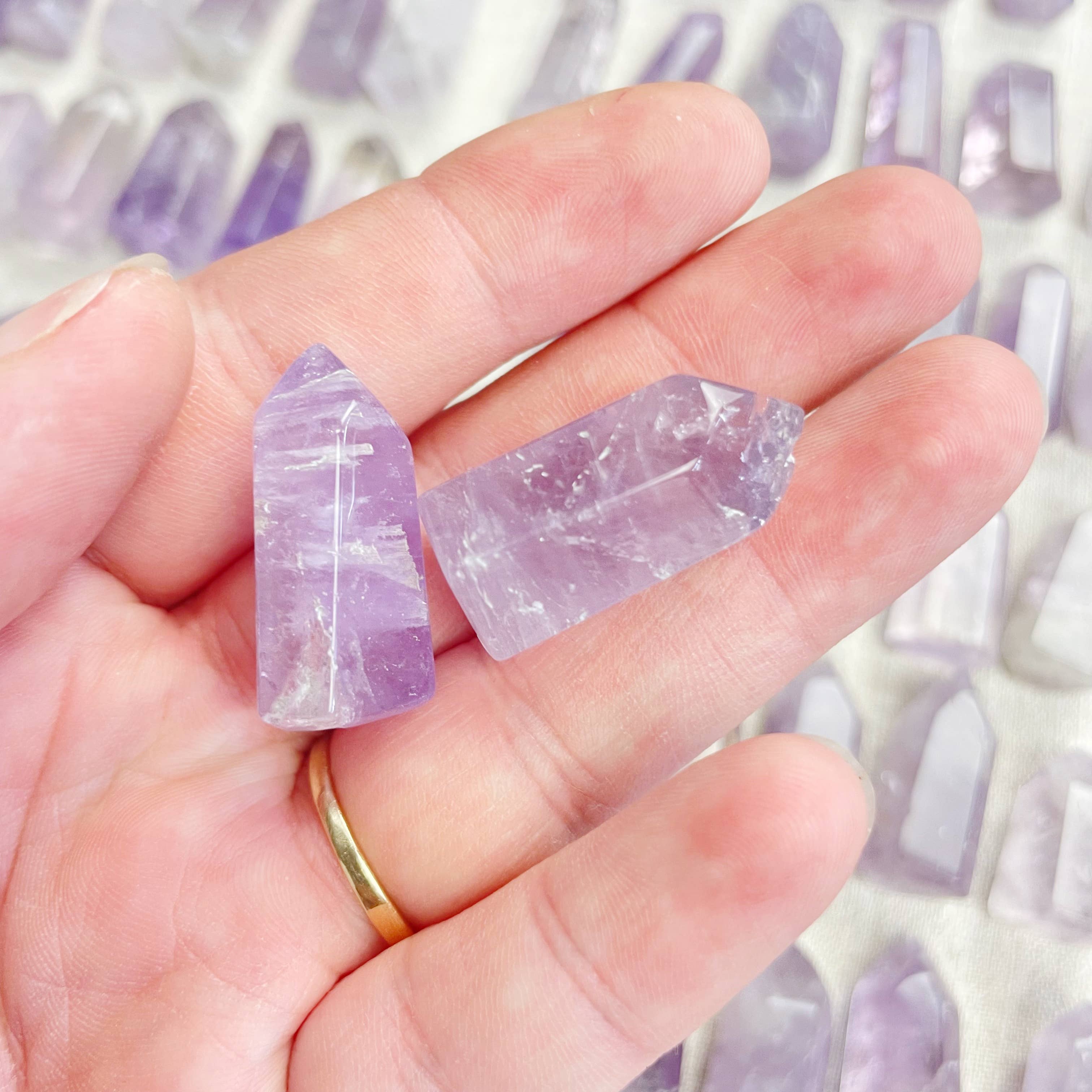 Ewelina Pas Jewelry - Wholesale Spiritual Stone/Crystal - Mini Amethyst Towers6