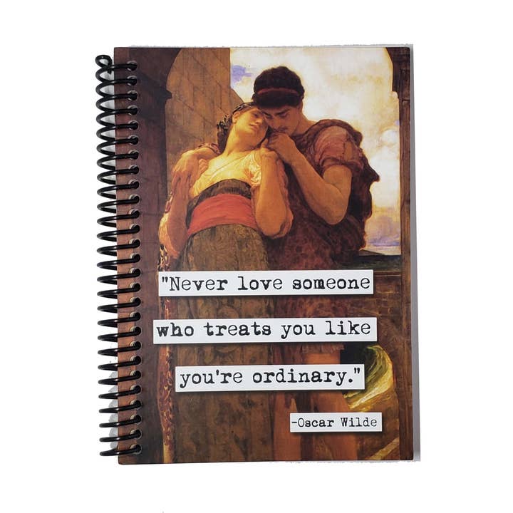 Oscar Wilde Notebook for wholesale by ChicalooKate