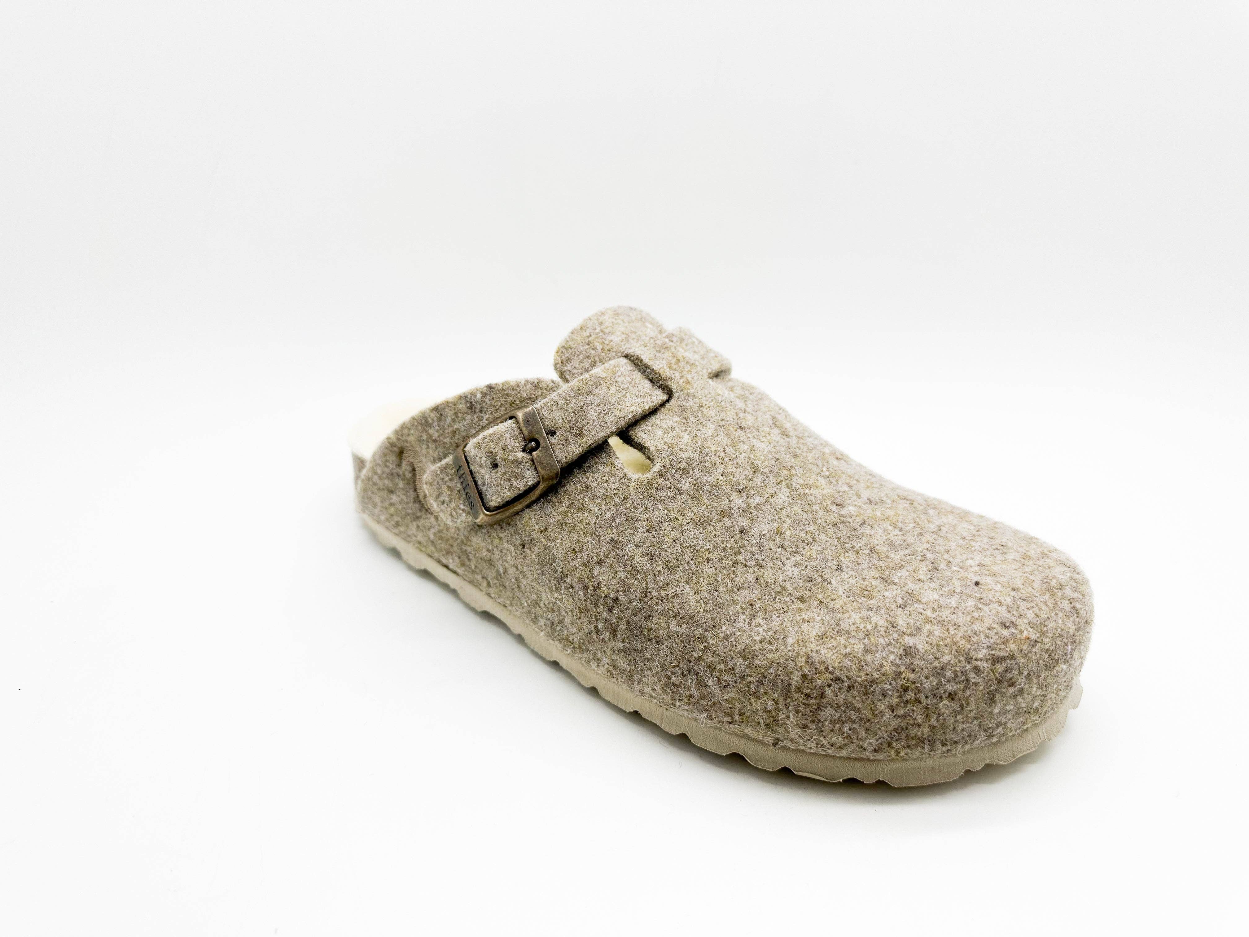 thies - Wholesale Clogs - Women's - thies 1856 ® Recycled Wool Clog light brown1