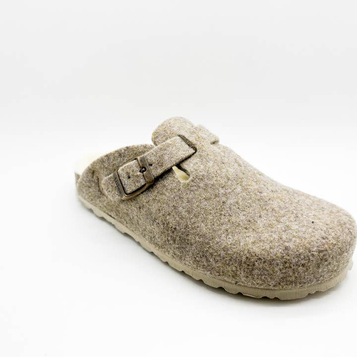 thies - Wholesale Clogs - Women's - thies 1856 ® Recycled Wool Clog light brown1