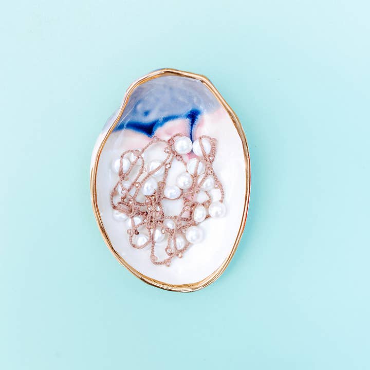 Grit and Grace Studio - Vente Collier de perles - Collier ou bracelet en perles longues Goldbug2