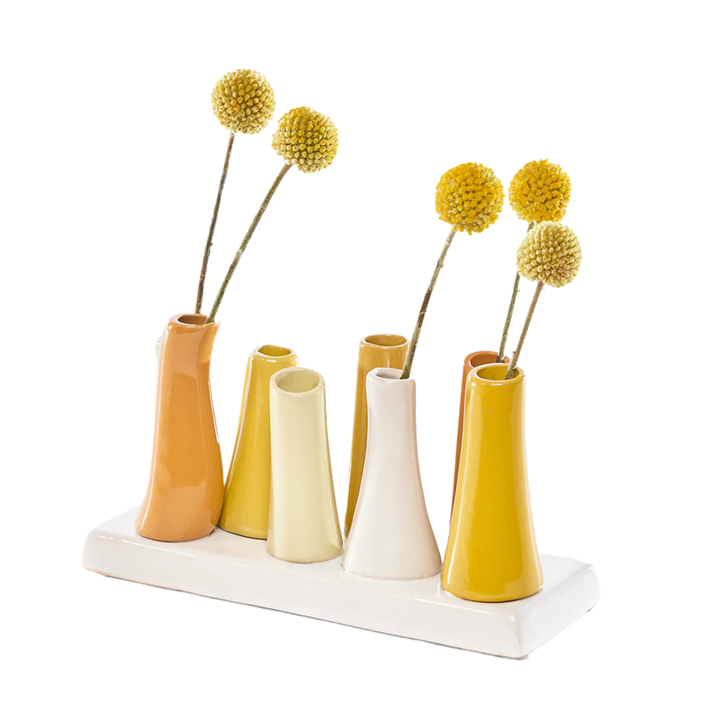 Chive - Wholesale Vase - Pooley Colorful Bud Vase For Flower Arranging Rectangular45