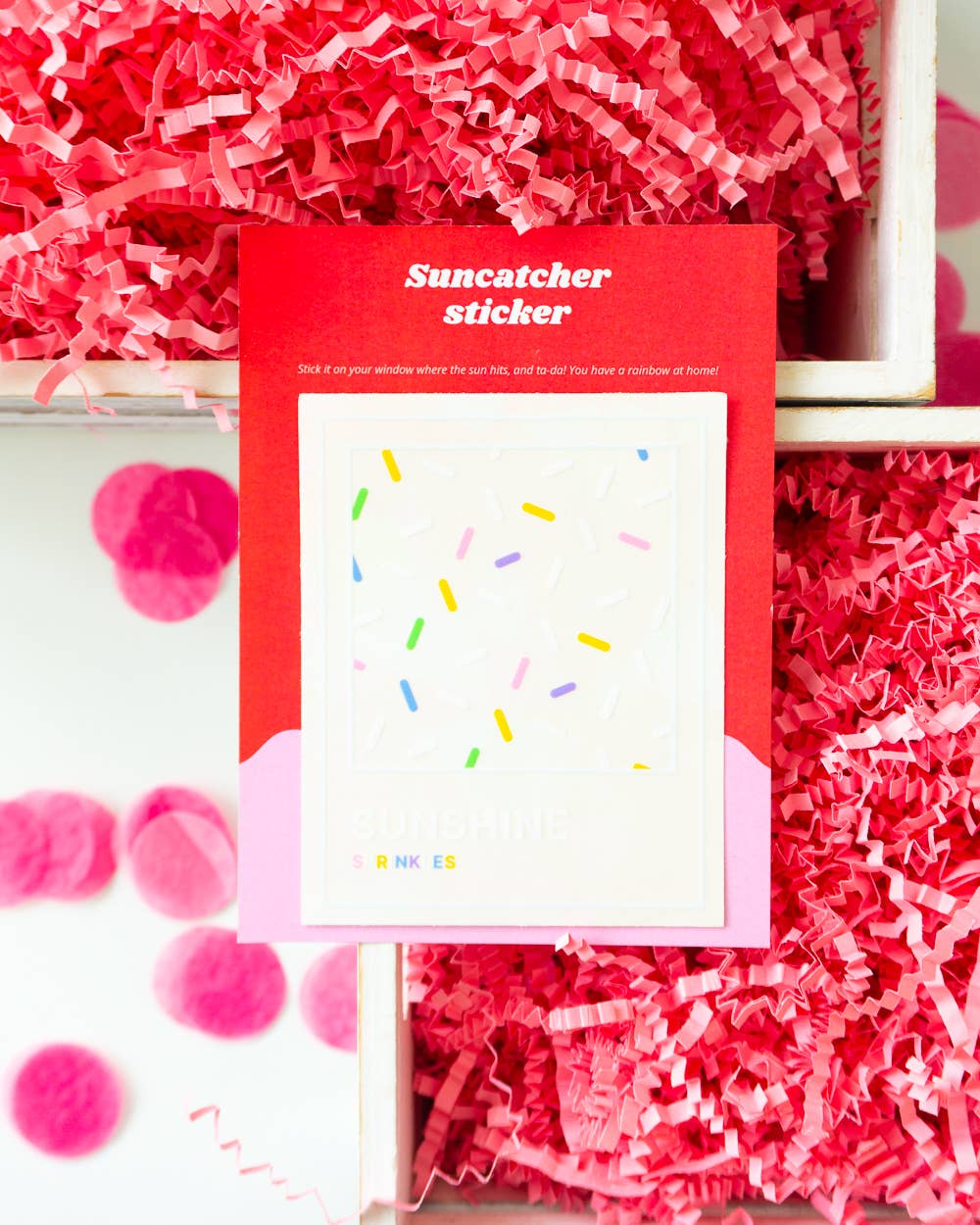 Creative Goodie - Vendita all'ingrosso Adesivo - Adesivo suncatcher arcobaleno, decalcomania per finestra1