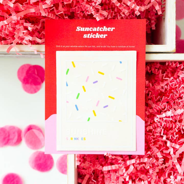 Creative Goodie - Wholesale Sticker - Suncatcher sticker, Rainbow sticker, Window decal1