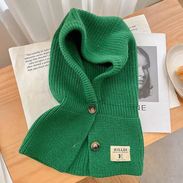 MoodGold - Wholesale Neck Gaiter/Snood - Women's - Chunky Knit Solid Color Neck Warmer1