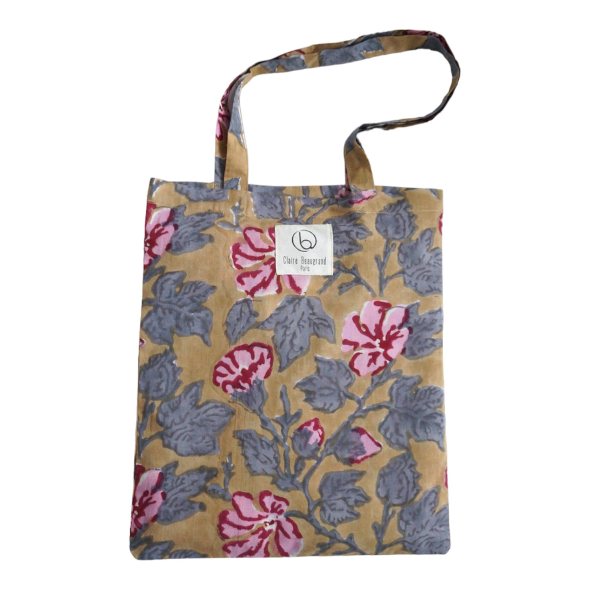 Claire Beaugrand – wholesale Kimono – Women's – "Gold" floral print cotton kimono2