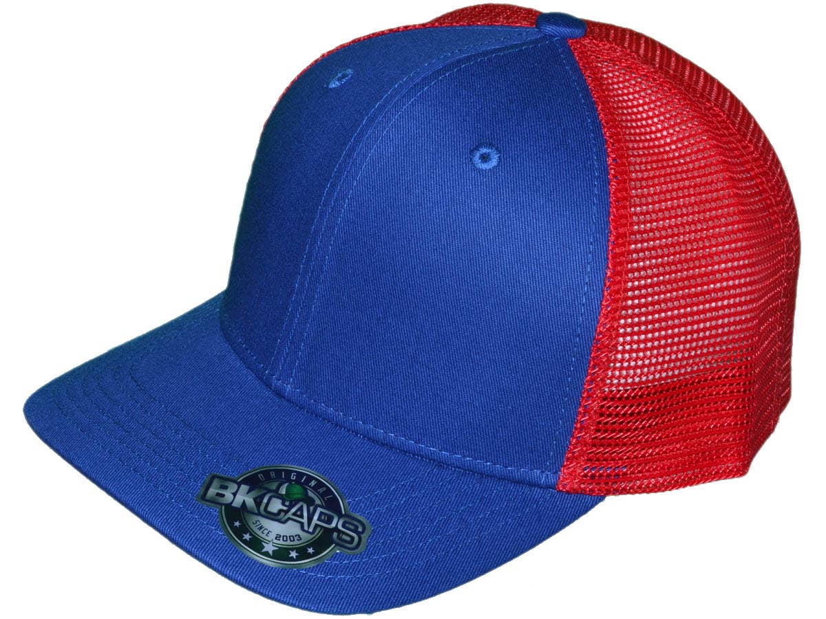Buck Wholesale - Vendita all'ingrosso Cappellino  da camionista - Unisex - Cappellini Trucker Vuoti - 6 Pannelli Strutturati con Visiera Leggermente Curva34