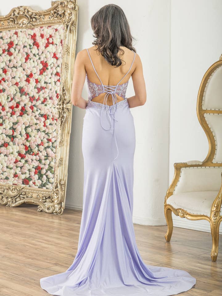 La Veneto – wholesale Dress – Women's – Fitted dress ,metalic shini6