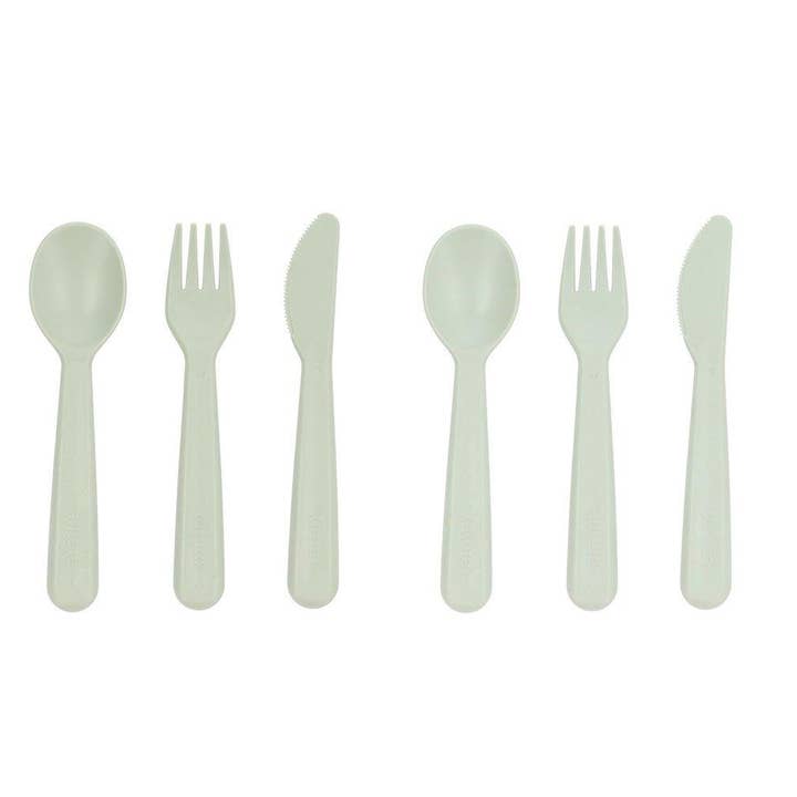 6 Cutlery Tutete Sage for wholesale by Tutete
