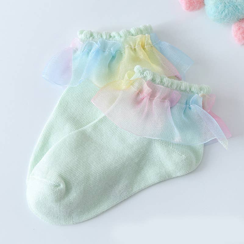 PatPat - Wholesale Sokken - Kinderen en baby - Baby/Peuter/ Kid Mesh Sokken met volants11