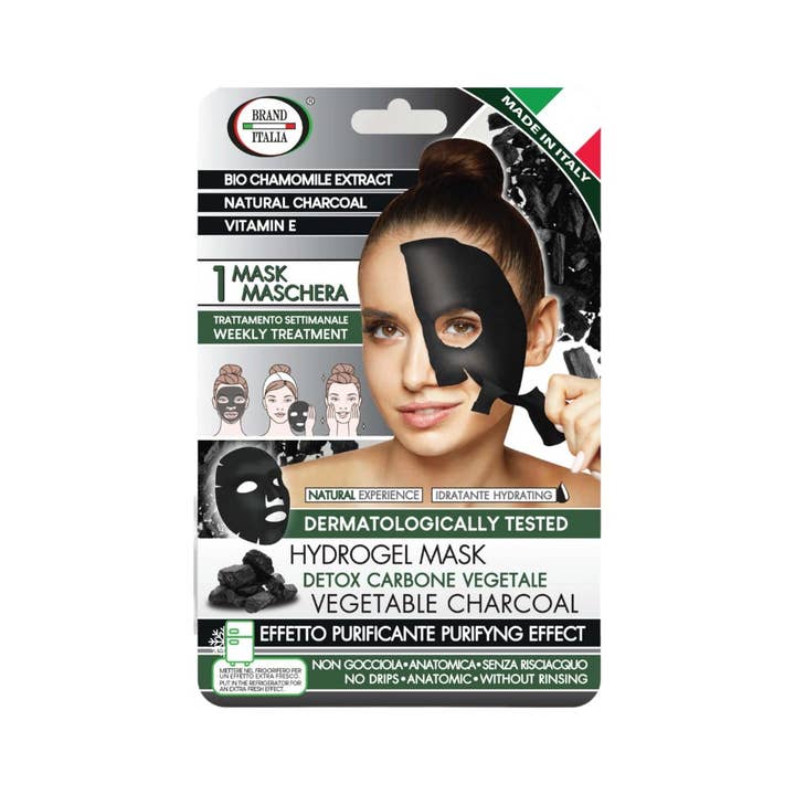 pirotta srl - Wholesale Skincare Face Mask - M26Esa Single-Use Purifying Charcoal Mask