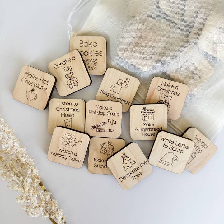 Birch House Games & Gifts - Wholesale Board Game - Christmas Activity Tokens - Advent Game3