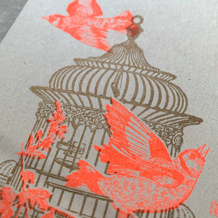 Togethery - Wholesale Postcard - Postcard / Birdcage / Eco paper1