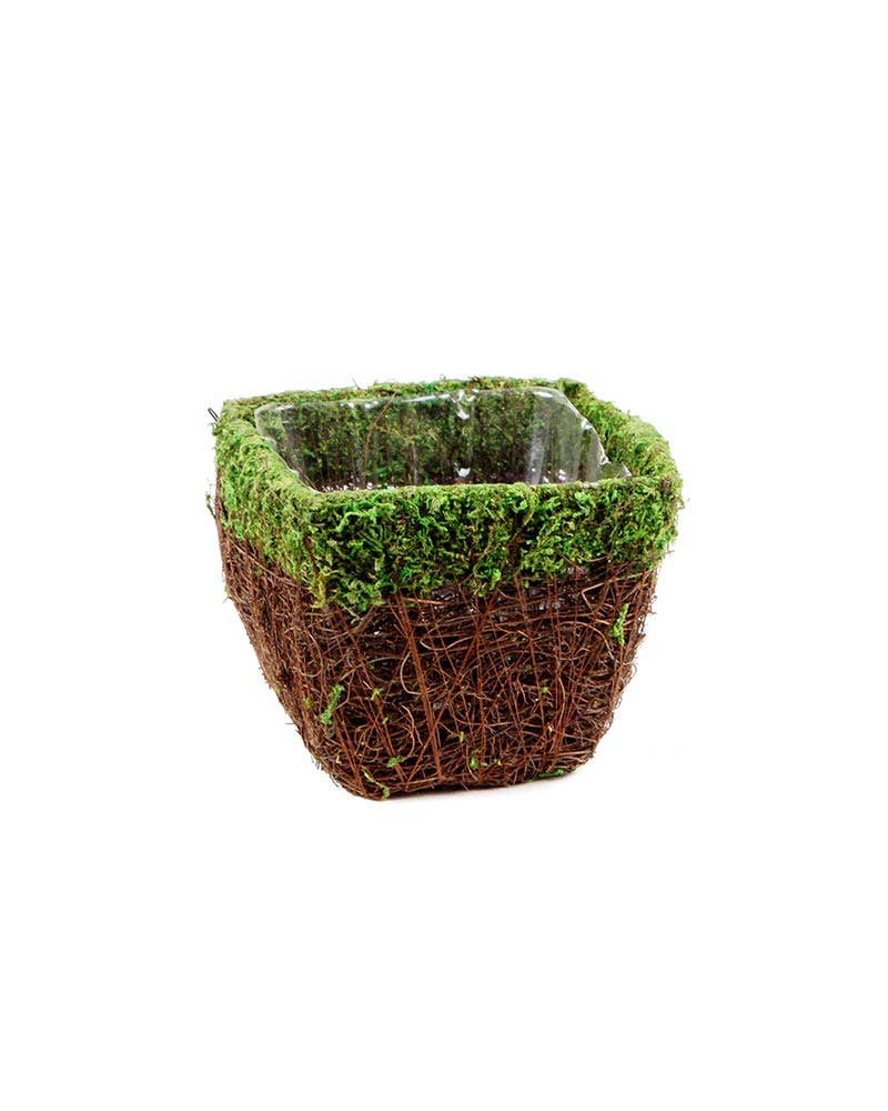 Wicker Ventura Deco Basket for wholesale on Faire