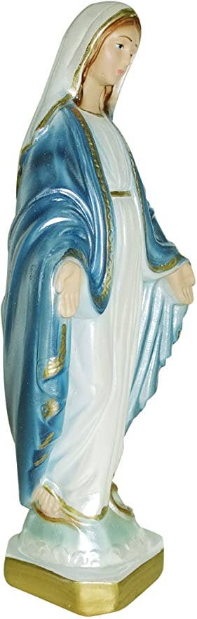 Costa Articoli Religiosi – wholesale Dekorativ statyett – Mirakulös Madonna staty cm. 22 i pärlemor gips1