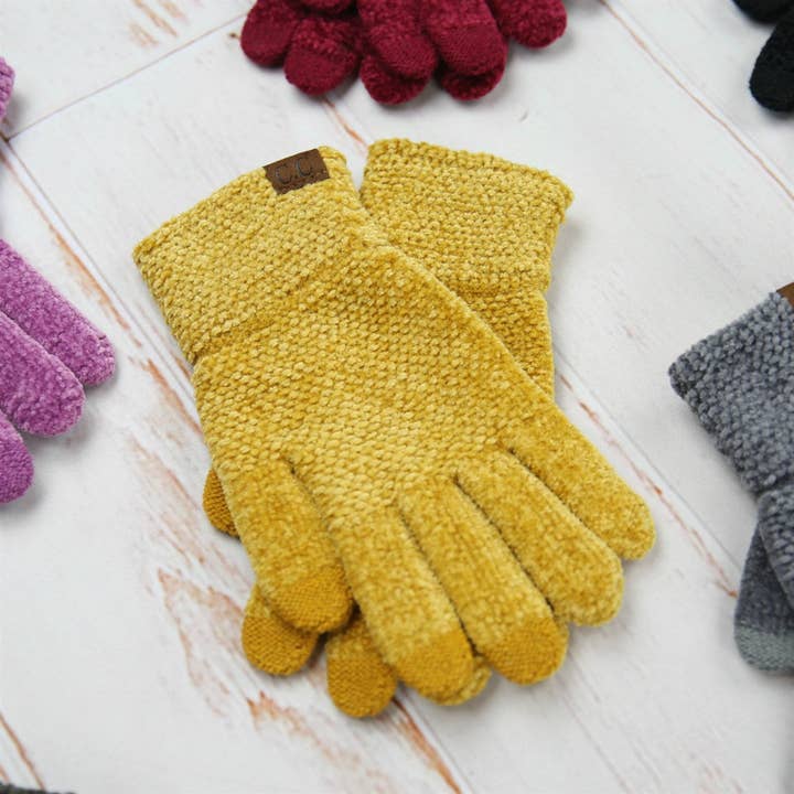 Truly Contagious - Wholesale Gloves - Women's - CC Chenille Touchscreen Glove ( G-9016 )14