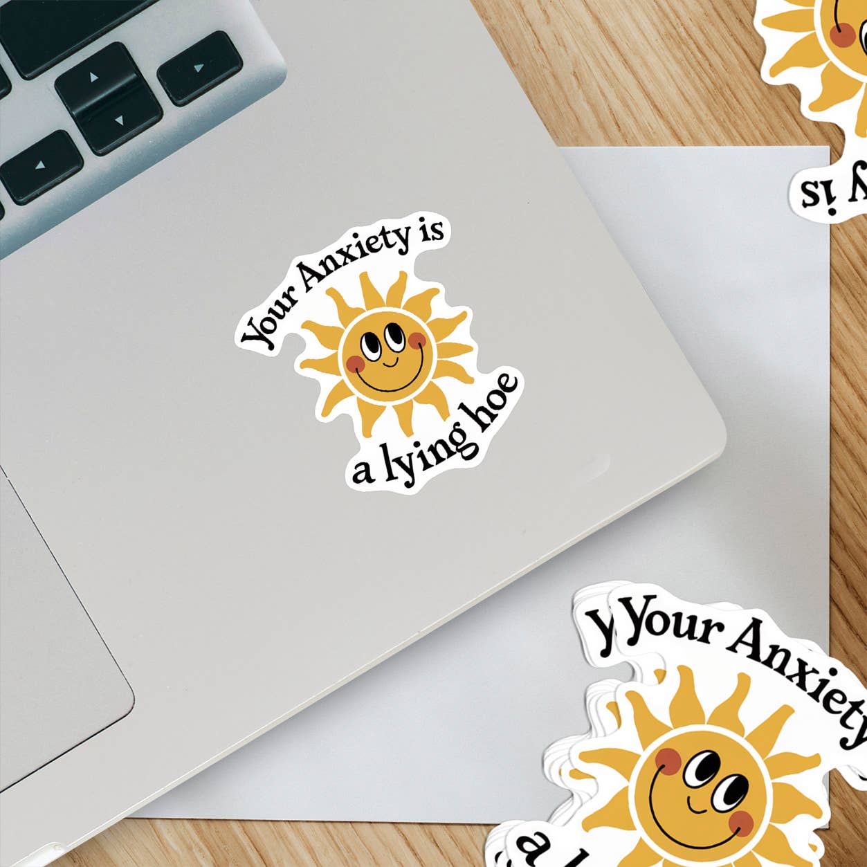 Ozark Sticker Company – wholesale Sticker – Anxiety Sunshine Sticker v13