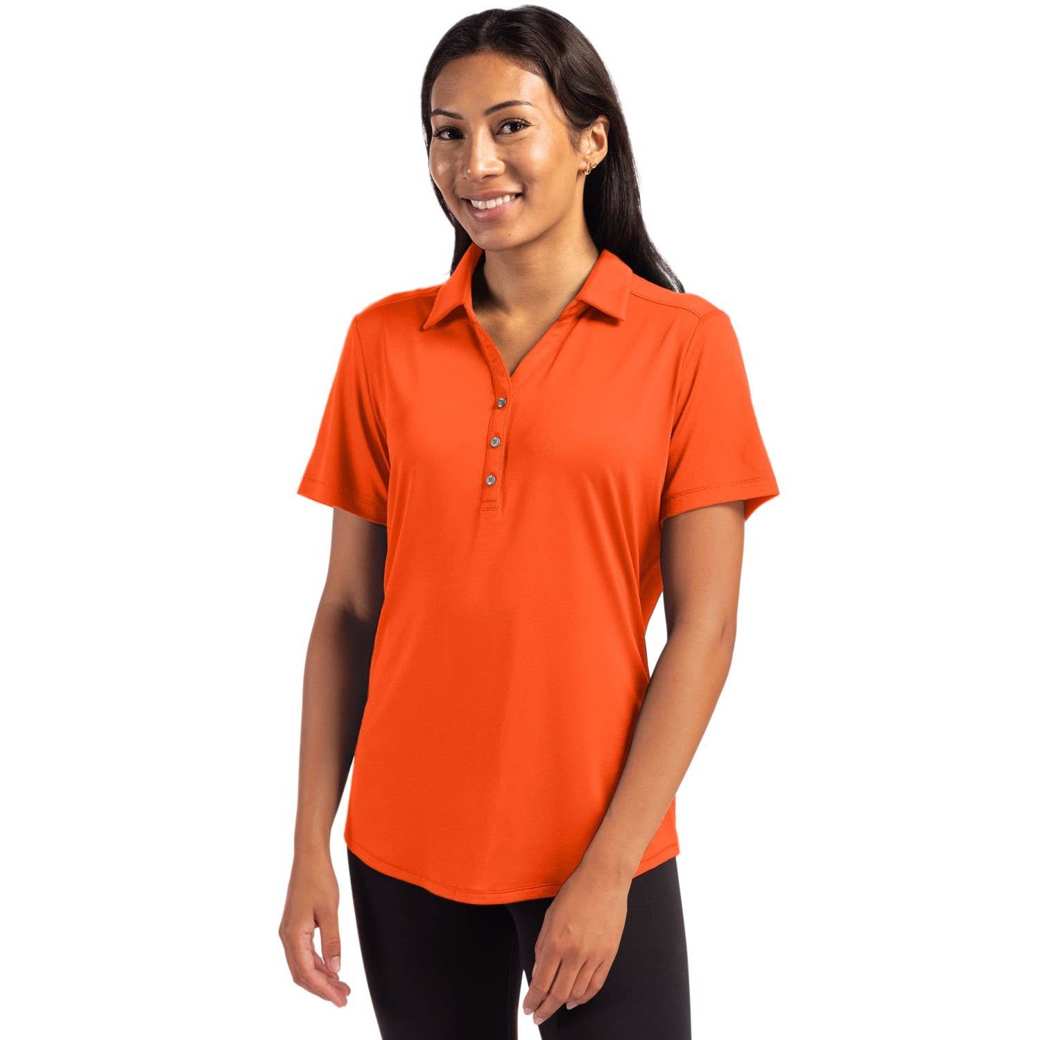 Cutter & Buck - Wholesale Polo - Women's - Cutter & Buck Forge Eco Stretch Womens Short Sleeve Polo1