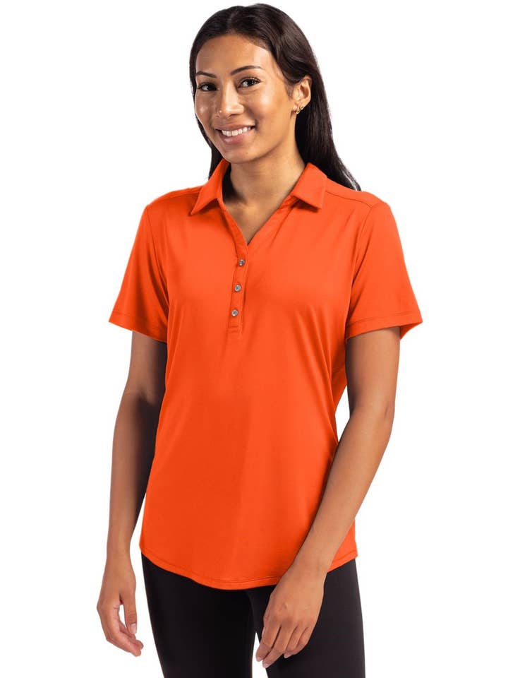 Cutter & Buck - Wholesale Polo - Women's - Cutter & Buck Forge Eco Stretch Womens Short Sleeve Polo1