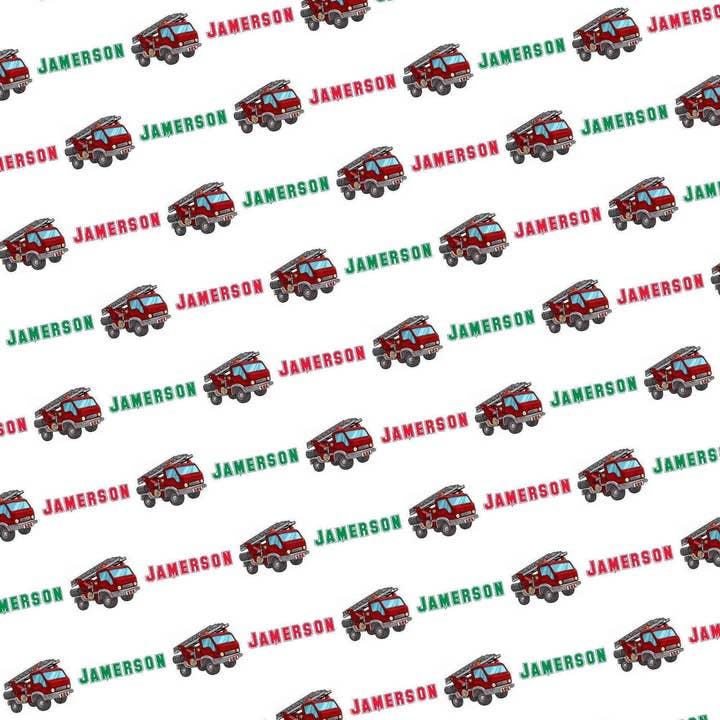 Brandbil Personlig Gaveindpakning for engroshandel hos Potter's Printing