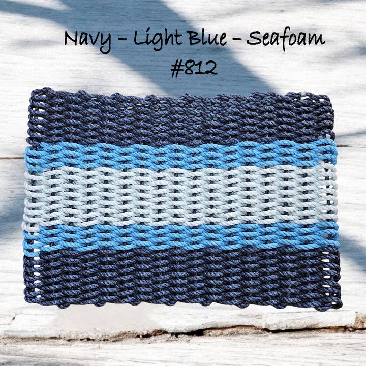 Maine Rope Mats - Wholesale Door Mat - 812 The "Original" Handcrafted Woven Maine Lobster Rope Door Mat