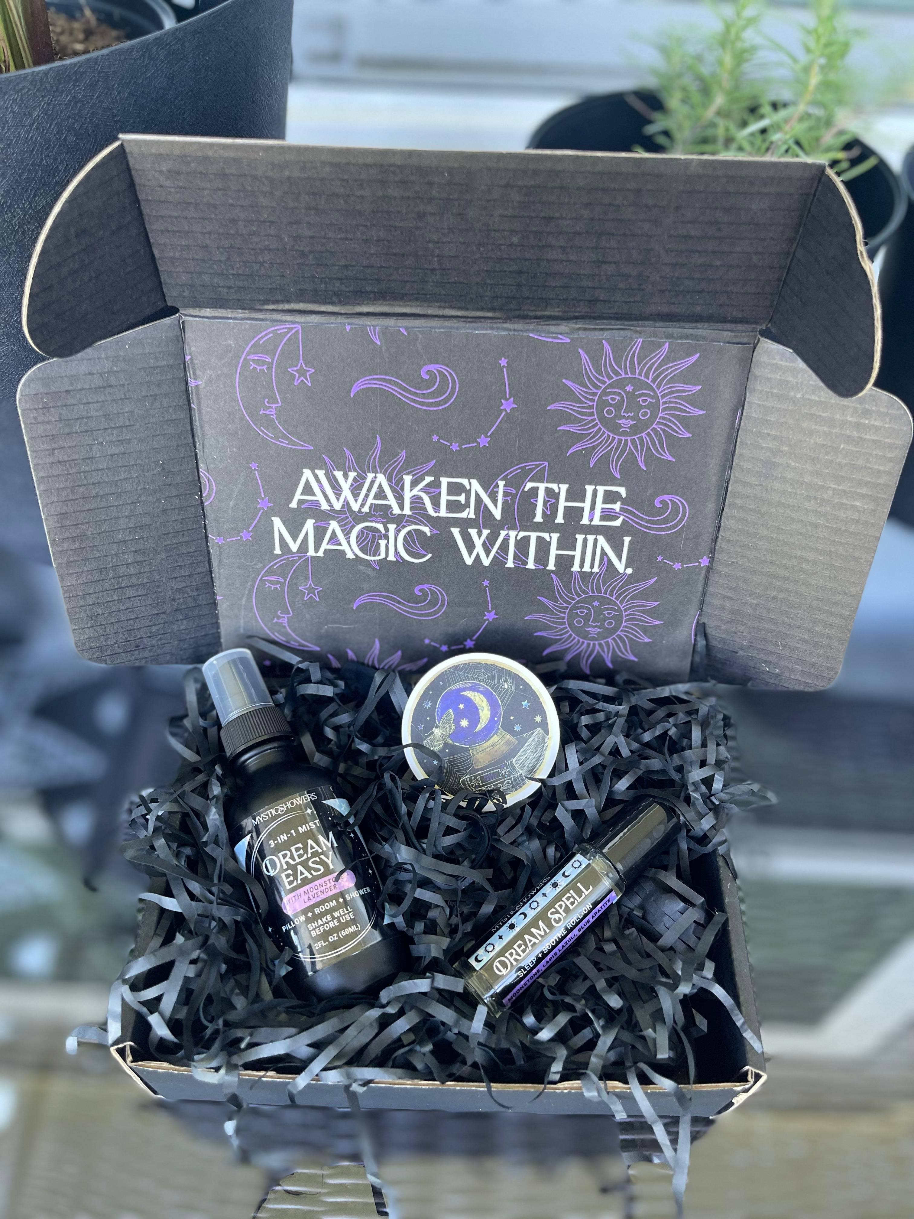 Mystic Showers - Wholesale Meditation Supplies - Dream Easy Moon Ritual Kit | Boutique Gift Sets