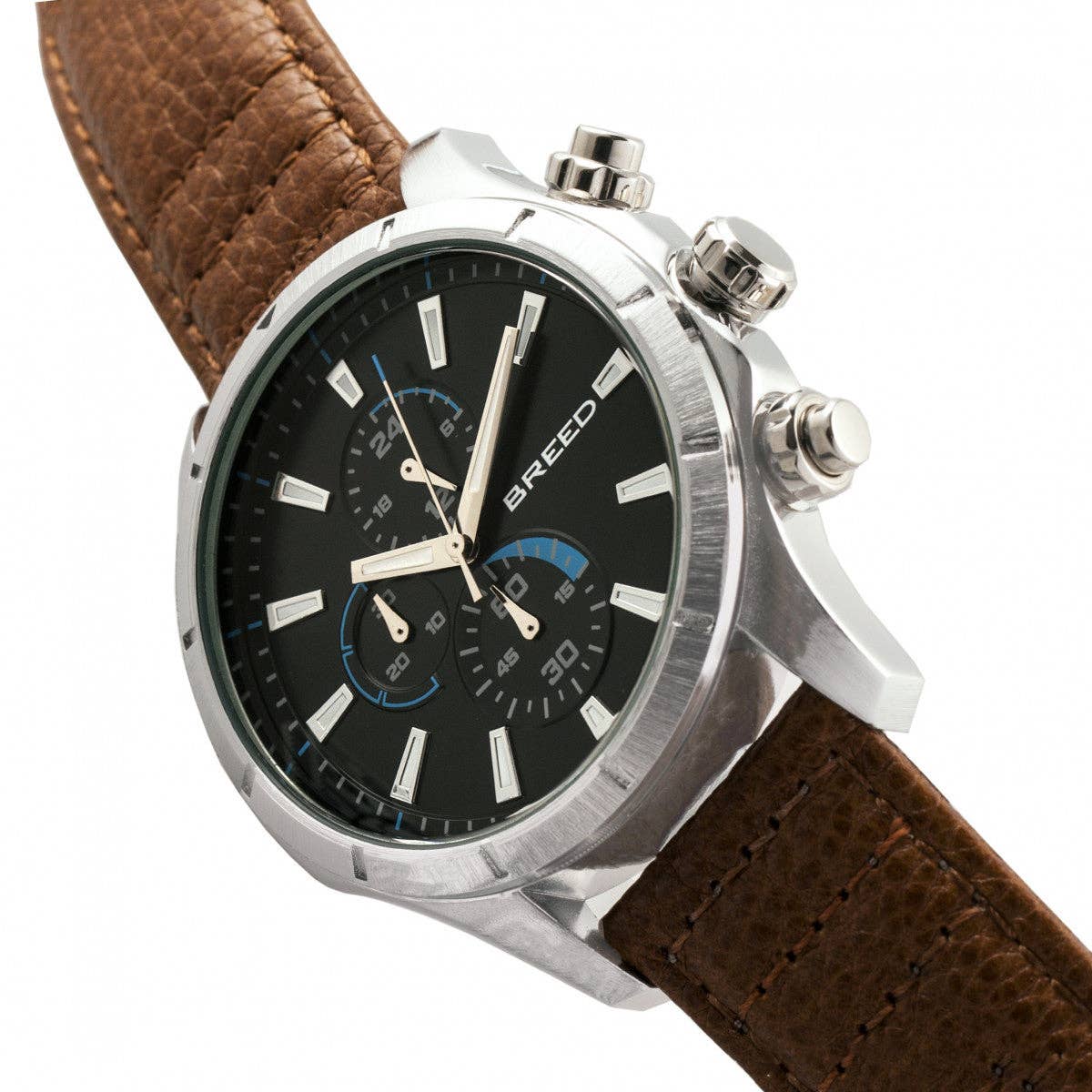 Breed – Relógio de pulso - Homem por atacado – Breed Lacroix Chronograph Relógio com pulseira de couro4